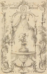 Design para o painel de parede no tema de Diana